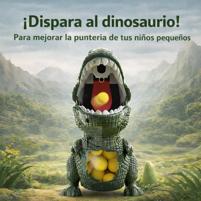 Jueguete de Dinosaurio con Pistolas y Bolas de Espuma
